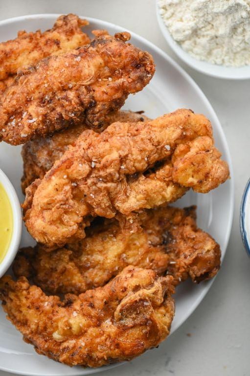 Spicy Cajun Fried Chicken Tenders