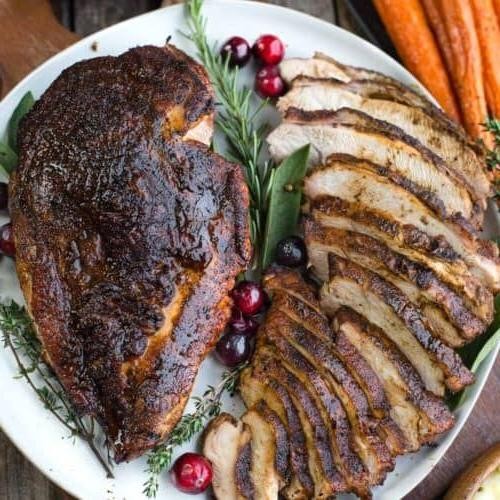 Spicy Cajun Grilled Turkey Breast