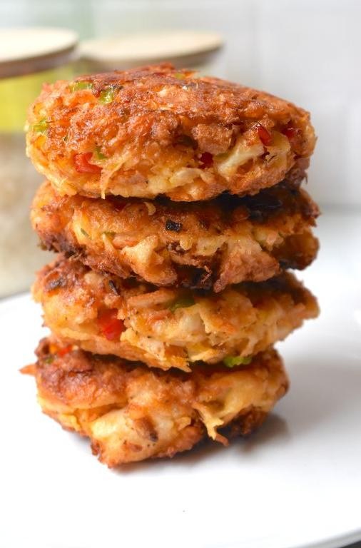 Spicy Cajun Imitation Crab Cakes