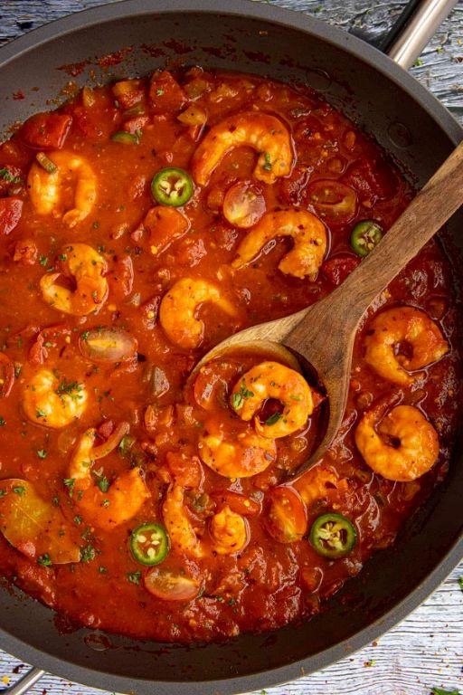 Spicy Cajun Shrimp Creole