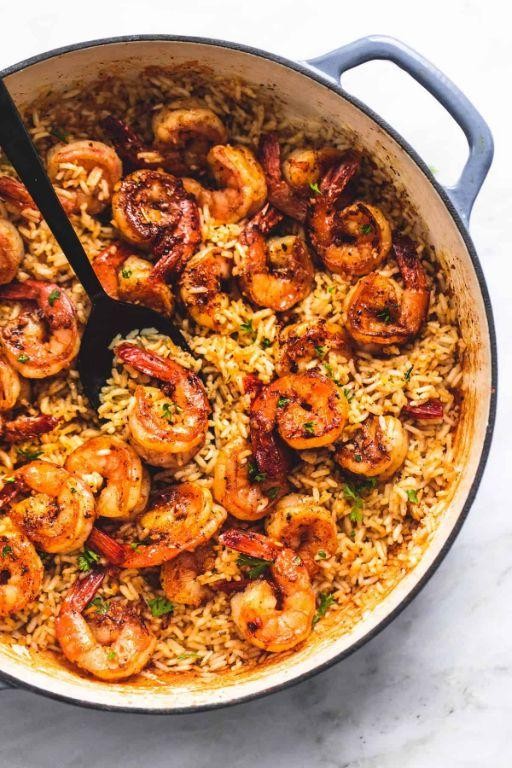 Spicy Cajun Shrimp and Rice