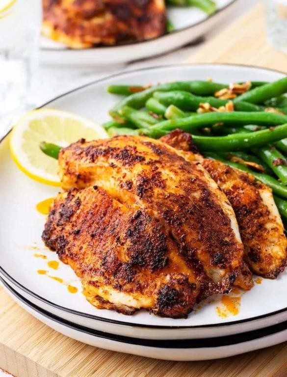 Spicy Cajun Skillet Tilapia