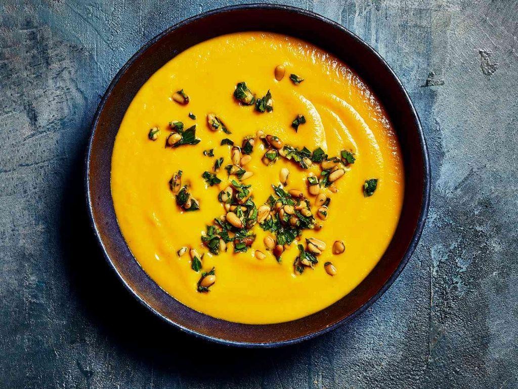 Spicy Carrot Ginger Soup