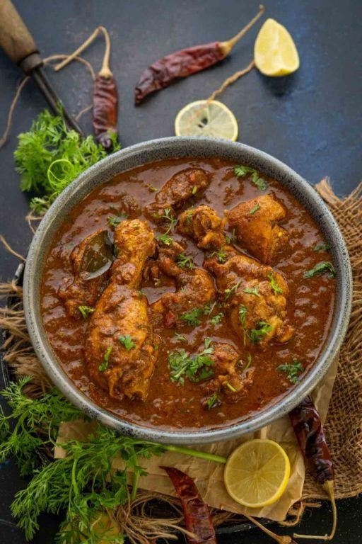 Spicy Chettinad Chicken Curry
