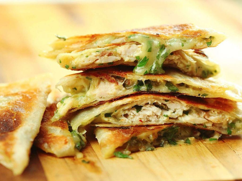 Spicy Chicken Quesadillas