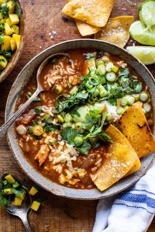 Spicy Chicken Tortilla Soup