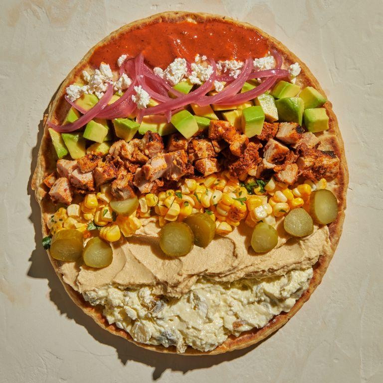 Spicy Chicken and Avocado Pita Pockets