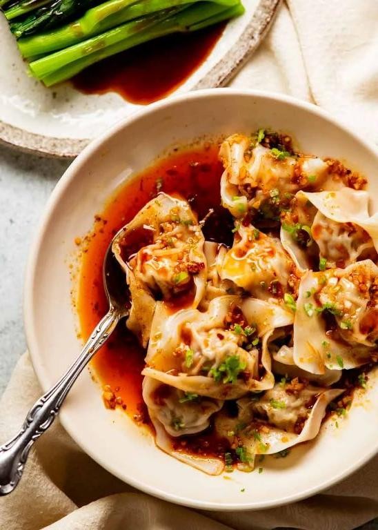 Spicy Chili Oil Dumplings
