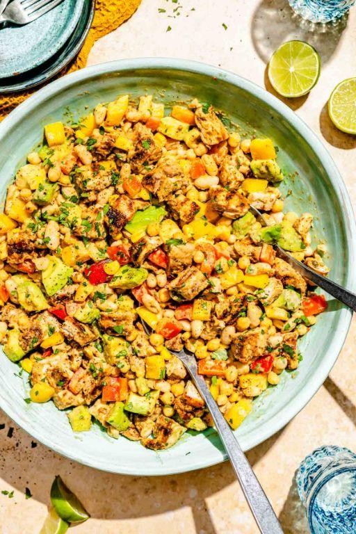 Spicy Chipotle Five Bean Salad