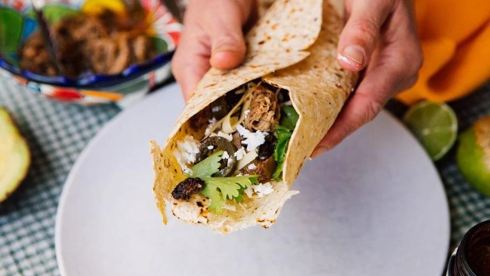 Spicy Chipotle Pork Wrap