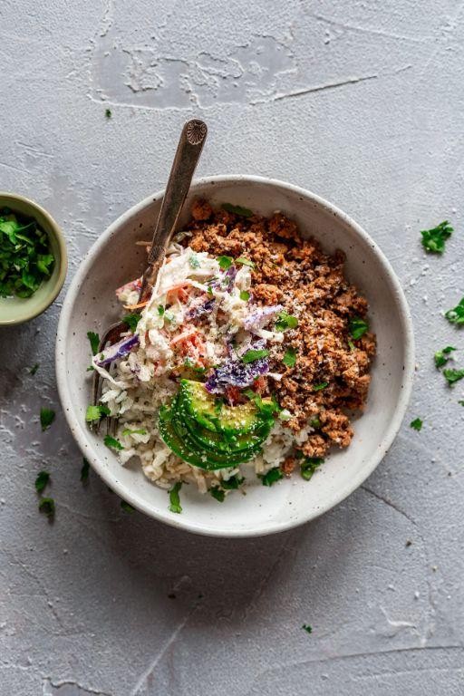 Spicy Chipotle Turkey with Cilantro Lime Rice