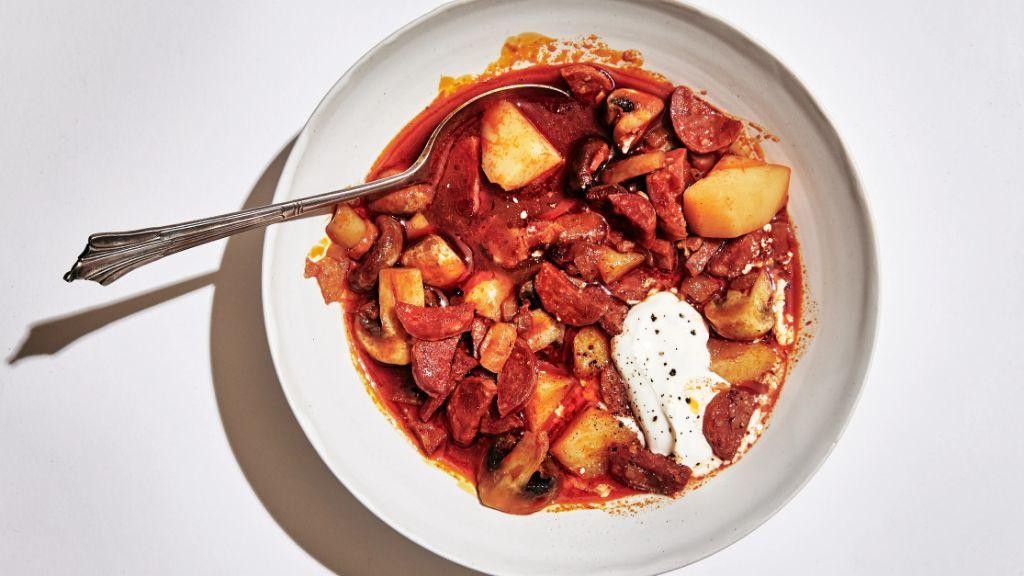 Spicy Chorizo Espagnole Stew