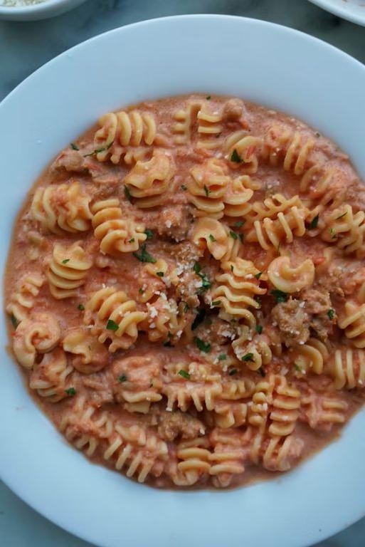 Spicy Chorizo Radiatore Pasta