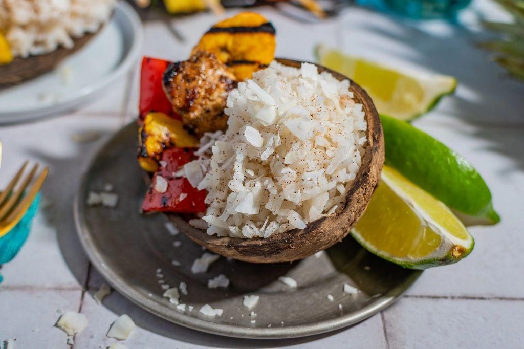 Spicy Coconut Caribbean Rice