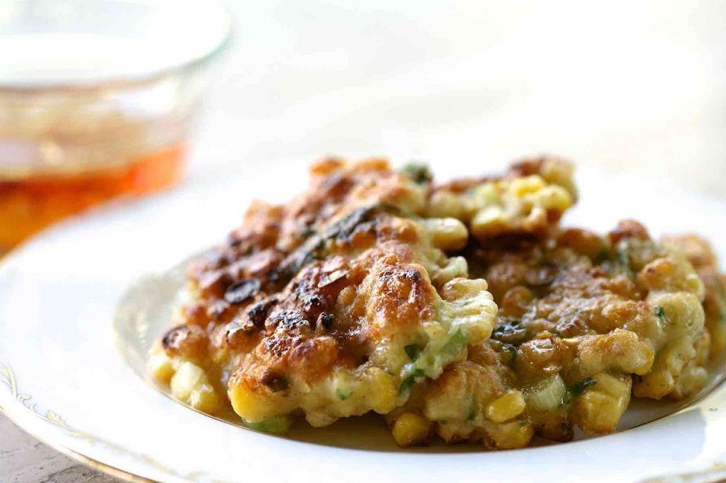 Spicy Corn Fritters