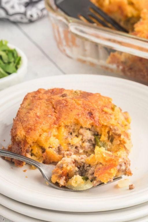 Spicy Corned Beef and Jalapeño Casserole