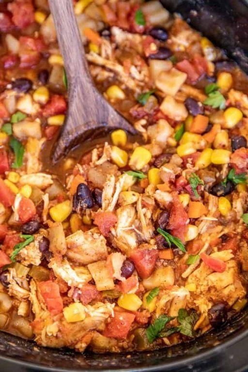 Spicy Crock Pot Chicken Stew