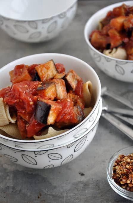 Spicy Eggplant Arrabbiata