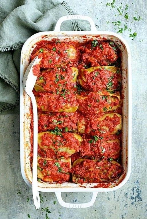 Spicy Italian Cabbage Casserole