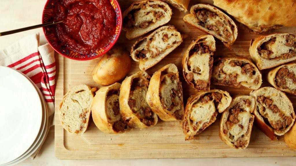 Spicy Italian Sausage Bread
