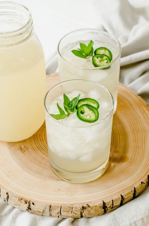 Spicy Jalapeno Mint Lemonade
