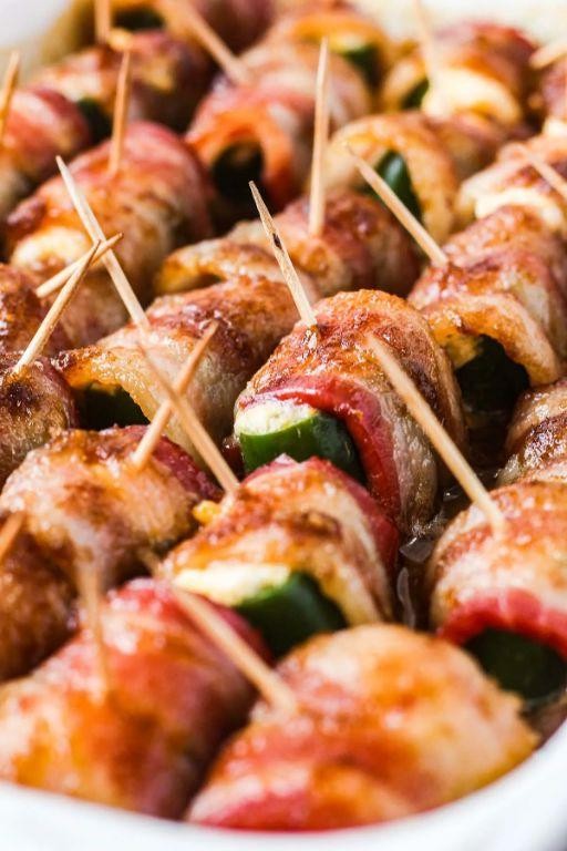 Spicy Jalapeño Bacon Popper Bites