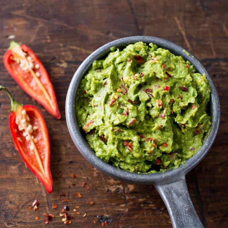 Spicy Jalapeño Guacamole