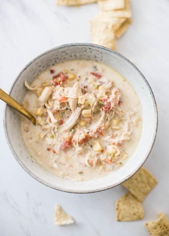 Spicy Jalapeño White Chicken Chili