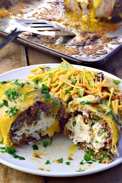 Spicy Jalapeño and Cheese Mini Meatloafs