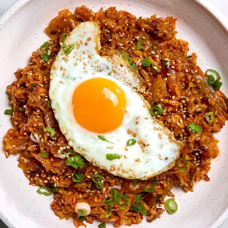 Spicy Kimchi Fried Rice