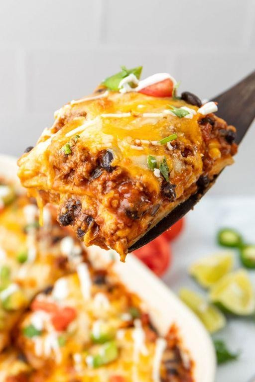 Spicy Mexican Beef Casserole
