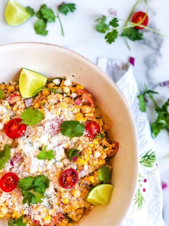 Spicy Mexican Rice and Corn Salad