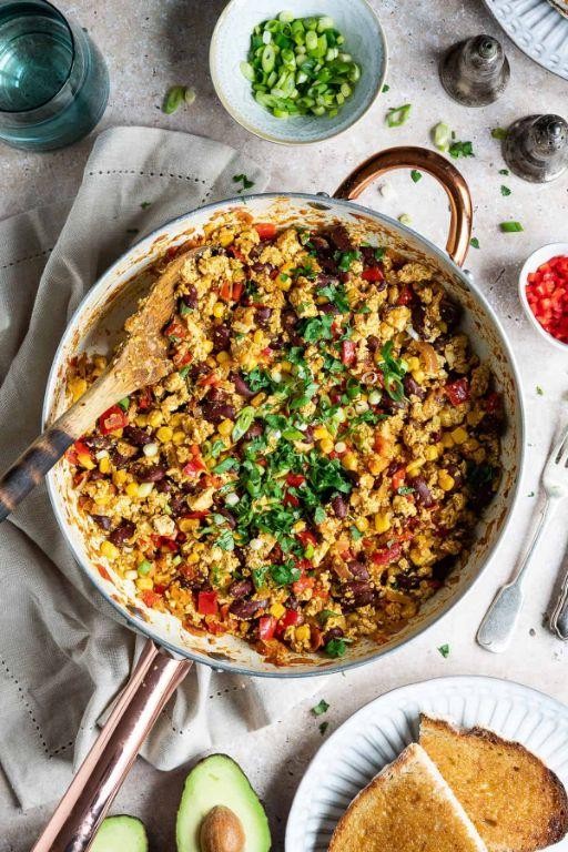 Spicy Mexican Scrambled Tofu