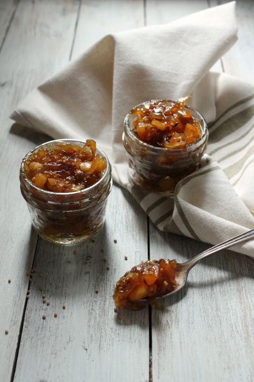 Spicy Onion and Apple Jam