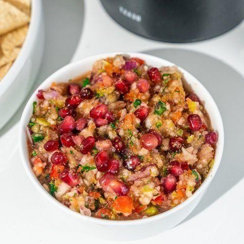 Spicy Pear Sauce with Jalapeños