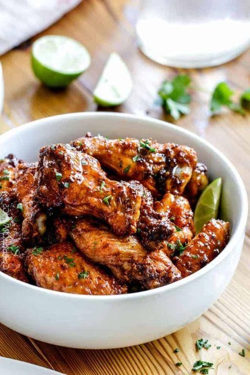Spicy Piloncillo and Lime Chicken Wings