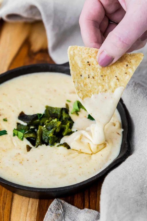 Spicy Poblano Cheese Dip