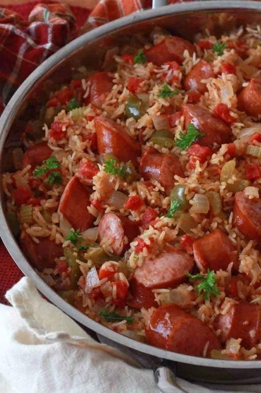 Spicy Polska Kielbasa Jambalaya