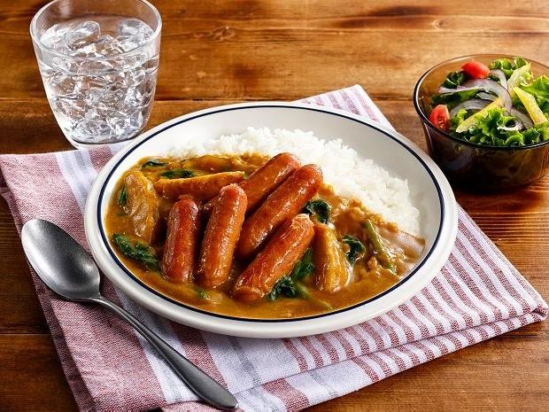 Spicy Sausage and Spinach Curry
