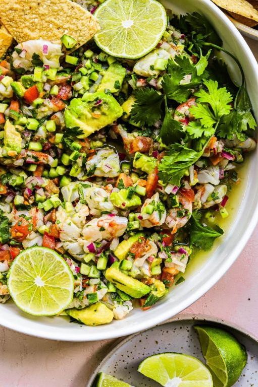 Spicy Shrimp Ceviche