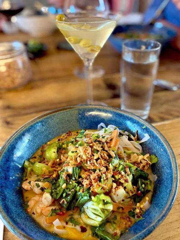 Spicy Shrimp Khao Soi with Lime