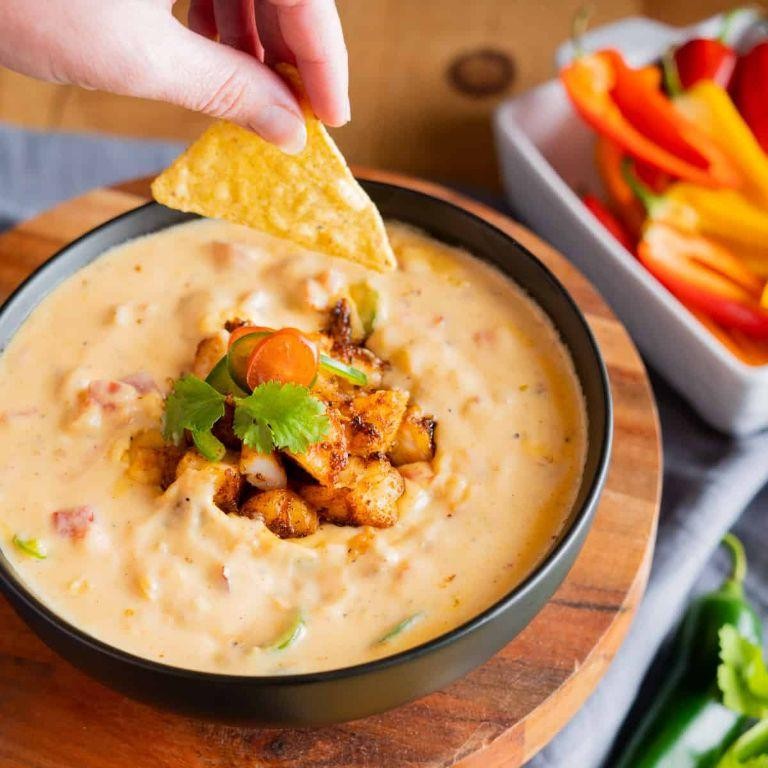 Spicy Shrimp and Jalapeno Dip