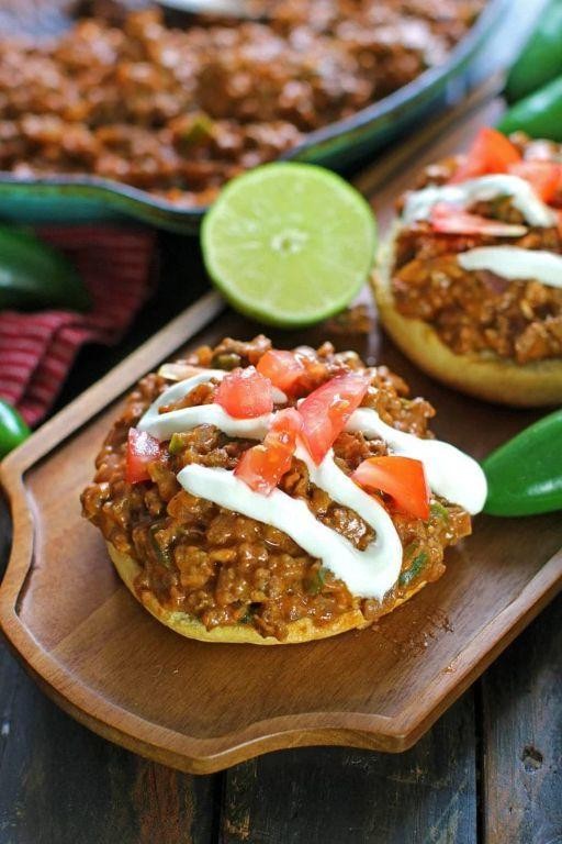 Spicy Sloppy Joe Tacos