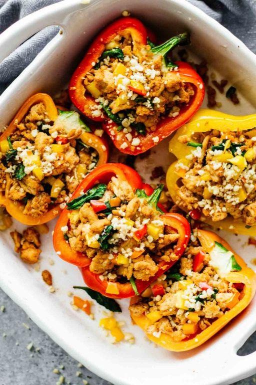 Spicy Southwestern Stuffed Peppers