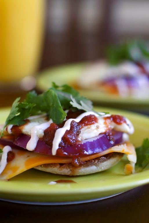 Spicy Sriracha Fried Egg Sandwich