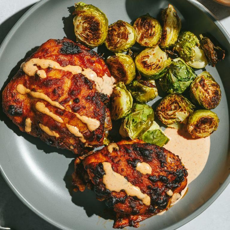 Spicy Sriracha Lime Baked Chicken
