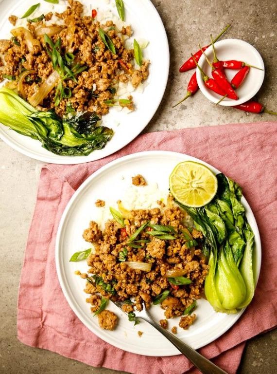 Spicy Thai Basil Pork
