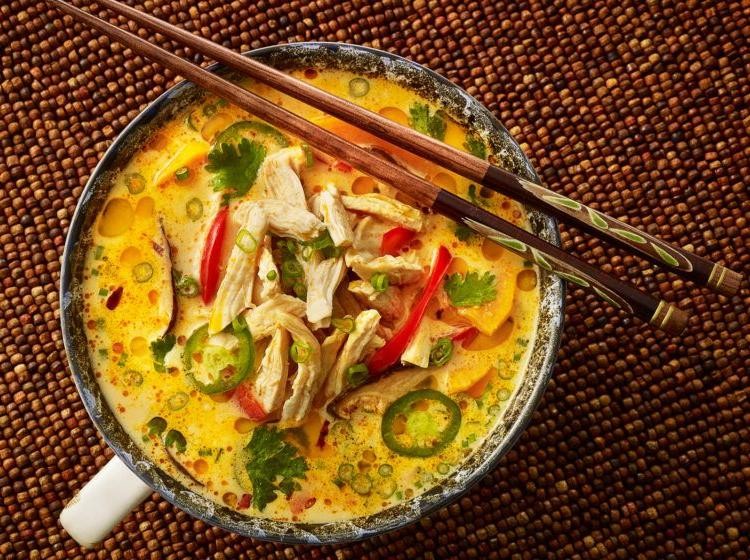 Spicy Thai Coconut Creamy Chicken Stew