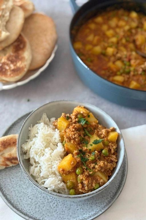 Spicy Thai Coconut Turkey Curry