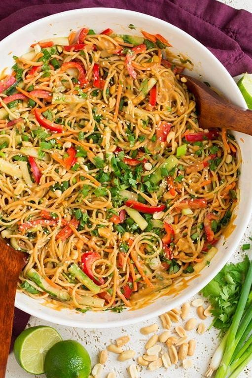 Spicy Thai Peanut Noodles